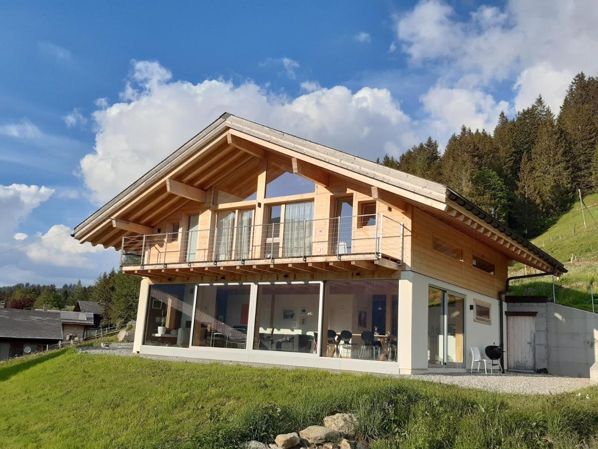 Alpine Dream Chalet With Spa Close To Lake Geneva Les Mosses Екстер'єр фото